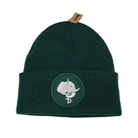 Circular Patch Beanie